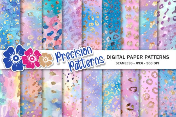Download Pastel Leopard Print Glitter Background - Glitter Collection