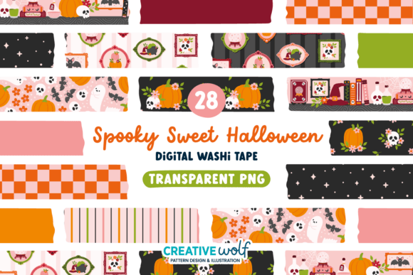Download Spooky Sweet Halloween Washi Tape - Washi tape Collection