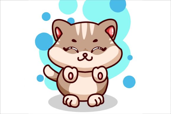 Download Cute Little Baby Cat Illustration - Illustration Collection